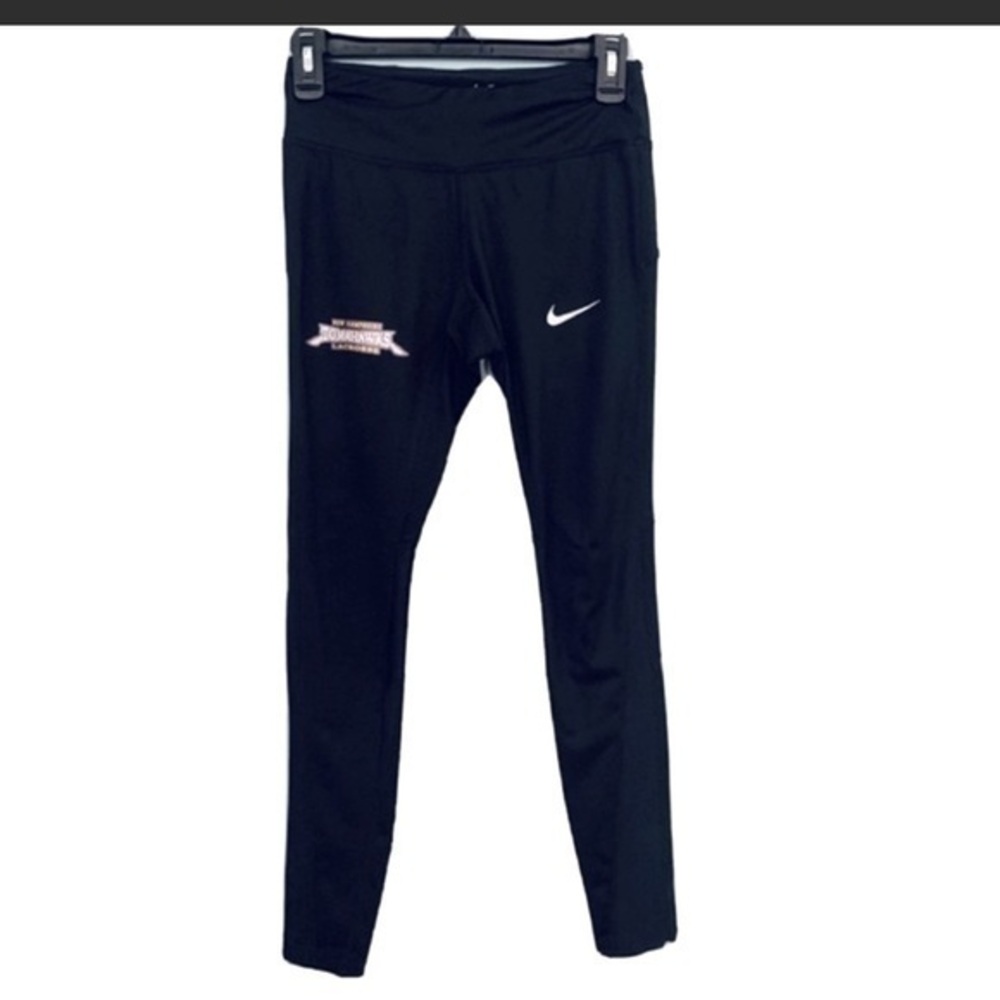 Nike Dri Fit 7/8 Leggings Zippered Pocket Athletic Workout Activewear Small